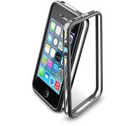 Cellular Line BUMPERIPHONE4BK Custodia e Proteggi Schermo per iPhone 4 Nero