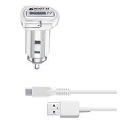 Cellular Line Caricabatterie accendisigari USB Type-C ADAPTIVE FAST CHARGER KIT