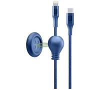 CELLULAR LINE - Click Cable Il Cavo Da Comodino Pratico, Resistente Ed Elegante. Il Bottone Adesivo In Silicone Pu Essere Attaccato A Qualunque Sup