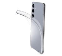 Cellularline Cover Fine - Galaxy S25+ - Gomma morbida ultra sottile trasparente