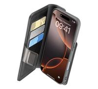 Cellularline - Cover Book Agenda Per iPhone 16 Pro Max-black CELLULARLINE