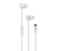 Cellular Line Cuffie Intraurali CLOUD IN-EAR Bianco USB-C