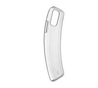 Cellularline Fine - iPhone 13 Cover in gomma morbida ultra sottile e trasparente Trasparente