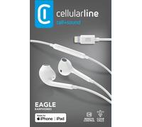 Cellular Line EAGLE Auricolari Mfi Per IPhone Bianco Aueaglemfiiphw Auricolare P