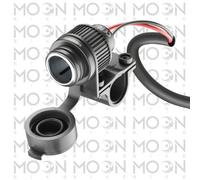 Cellular Line Interphone Presa Accendisigari Manubrio Moto 12V Cavo 150cm