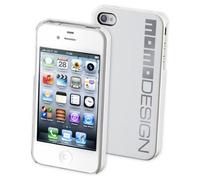 Cellular Line MOMO - Custodia per Apple iPhone 4/4S, colore: Bianco