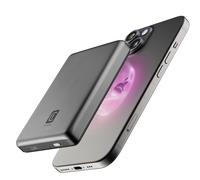 Cellular Line Power Bank PBMAGSLIM10000WIRD Grigio