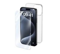 Cellularline - Custodia Back Protkitiph15prot Per iPhone 15 Pro-trasparente CELLULARLINE