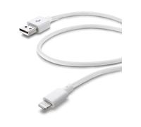 Cellularline USB Data Cable - Lightning Cavo dati comodo e versatile Bianco