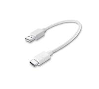 Cellularline 38567 0.15m USB A USB C Maschio Maschio Bianco cavo USB Cellularline