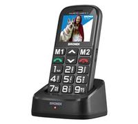 Brondi Amico Unico 4,57 cm (1.8'') Nero Telefono di livello base Brondi