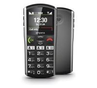 Emporia SiMPLiCiTY 5,08 cm (2") 90 g Nero, Argento Telefono per anziani