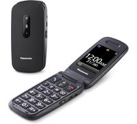 Panasonic KX-TU446EXB 6,1 cm (2.4") 110 g Nero Telefono per anziani