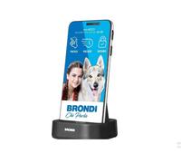 Amico Senior Smartphone S+B 4G 16GB 2GB Ram Display 5.7'' Dual Sim Tasto SOS e controllo remoto, Black