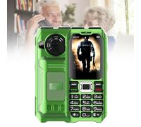 Cellulare Basic per Anziani, Tastiera Grande, Caratteri Grandi, Display Grande, Altoparlanti Grandi, Impermeabile/Anticaduta, Ricco di Funzioni, Facile da Usare,Green