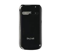CELLULARE BEGHELLI SLV15 Nero, per anziani, tasti grandi, tasto di chiamata rapida soccorso, a conchiglia