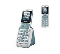 Brondi Amico Home 1.77 - Telefono Bianco-Grigio con Vibrazione