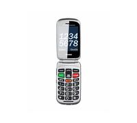 Amico Supervoice 2.8'''' Dual Sim Black Silver Senior Phone