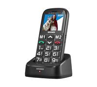 Brondi Amico Unico 4,57 cm (1.8'') Nero Telefono di livello base Brondi