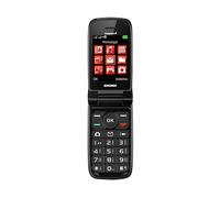CELLULARE BRONDI MAGNUM 4 Nero, per anziani, a conchiglia