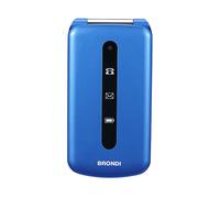 CELLULARE BRONDI PRESIDENT Blu Metal, per anziani, a conchiglia