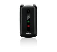 CELLULARE BRONDI PRESIDENT Nero, per anziani, a conchiglia
