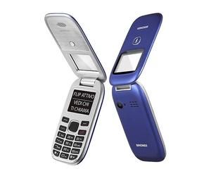 CELLULARE BRONDI Window+ Senior con Dual SIM e Flip attivo