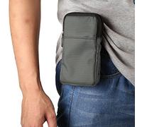 Cellulare Custodia Verticale con Clip per Cintura, Borsa per Cellulare a Tracolla Uomo, 6" Piccola Uomo Marsupio Sacchetto Clip da Cintura Portafoglio con Tracolla Telefono Custodia Porta Borsello