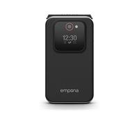 CELLULARE EMPORIA JOY Nero, per anziani, a conchiglia