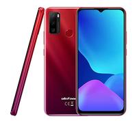 Cellulare Offerta Ulefone NOTE 10P, 3GB RAM 128GB ROM, Tripla Fotocamera 13MP, Smartphone DUAL SIM 4G, HD+ 6,5'', Slot Per 3 Schede, Android 11, Batteria 5500mAh Impronte Digitali GPS WIFI Rosso