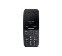 Panasonic KX-TF400EXB Telefono Cellulare 4G, VoLTE, 200 Ore di Standby, Ricarica USB-C, Display 2,4”, Bluetooth, Torcia LED, Fotocamera, Resistente all'Acqua IP44, Nero