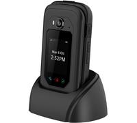 SAIET LINK 4 PRO 4G DUAL SIM 2.8 CLAMSHELL SCOCCA RINFORZATA IP68 AUDIO AMPLIFICATO CON UN TASTO SOS FINO A 5 NUMERI CON POSIZIONE GPS NERO