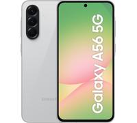 Samsung Galaxy A56 5G, Smartphone con Funzioni intelligenti, Display Super AMOLED 6.7”, 8GB RAM, 256GB, Camera 50MP, Batteria 5.000 mAh, IP67, Awesome Lightgray
