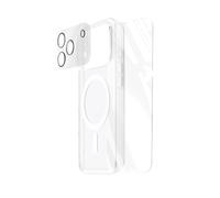 cellularline 360 Defence Kit iPhone 18 Pro, MagSafe, Vetro, Camera | Kit 3 in 1 per una protezione completa di display, retro, bordi e lenti della fotocamera