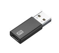 Cellularline Adattatore da USB a USB-C Converte la porta USB in USB-C Nero