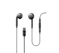 Cellularline ORBIT Auricolare a capsula con microfono, remote control e connettore USB-C Nero