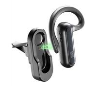 Cellularline - Auricolare Bluetooth Car Flat-black CELLULARLINE