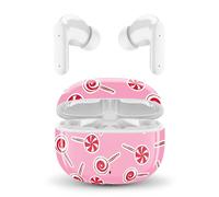Music Sound - Auricolari Bluetooth TWS Fantasy - Design In-Ear - Senza Fili - Custodia di Ricarica - Microfono - Play Time fino a 25 ore di ascolto - Tanti colori e fantasie disponibili