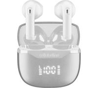 Cellularline Core Pro Auricolari Bluetooth con custodia di ricarica, display LED e funzione ENC Cellularline