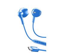 Cellularline Auricolari con Filo Aucapsulemstypecb Blu