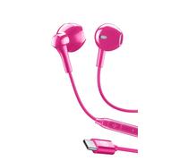 Cellularline Auricolari con Filo Aucapsulemstypecp Rosa