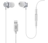 cellularline Auricolari in-Ear cablati, connettore Lightning, Microfono Integrato, ottimizzazione vocale, Cuffie Mfi compatibili con iPhone 11, PRO, 11Pro Max, X, XR, XS, Max, 8/8PLUS, 7/7PLUS