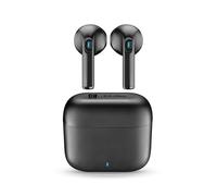 cellularline auricolari true wireless Wavy In-Ear dotati di una custodia di ricarica, la connessione automatica, i controlli touch e fino a 16 ore di autonomia totale, nero
