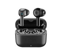 cellularline auricolari true wireless Wavy In-Ear dotati di una custodia di ricarica, la connessione automatica, i controlli touch e fino a 16 ore di autonomia totale, nero