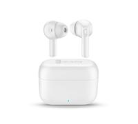 cellularline auricolari true wireless Wavy In-Ear dotati di una custodia di ricarica, la connessione automatica, i controlli touch e fino a 16 ore di autonomia totale, bianco