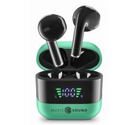 Cellular Line Cuffie Wireless Bluetooth MusicSound Spark BTMSTWSSPARKG Verde