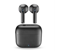 cellularline auricolari true wireless Wavy In-Ear dotati di una custodia di ricarica, la connessione automatica, i controlli touch e fino a 16 ore di autonomia totale, nero