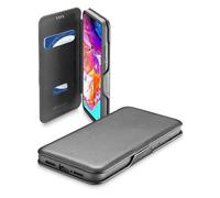 cellularline - Book Clutch - Galaxy A71 - Custodia a libro con chiusura di sicurezza magnetica - Nero