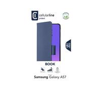Cellularline Book - Galaxy A57 Custodia a libro con tasca portatessera, chiusura magnetica e accesso completo a tasti e