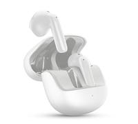 cellularline CALL PURELY Auricolari Bluetooth ENC, 4 Microfoni, ENC Cancellazione del rumore ambientale, 32 ore di Autonomia, Connessione Multipoint, Design Easy Pick, Bianco